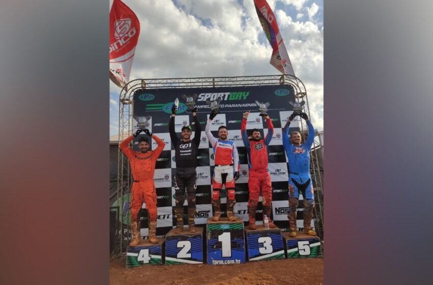  Piloto Duovizinhense se destaca no campeonato paranaense de motocross