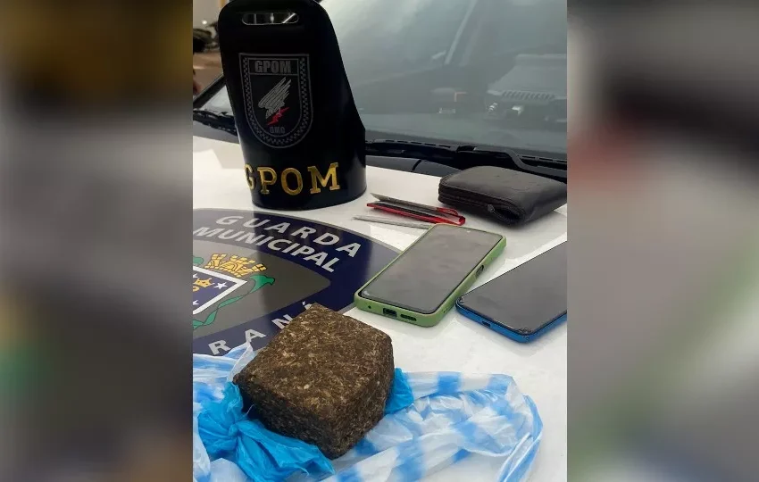  Guarda Municipal prende dois homens com maconha