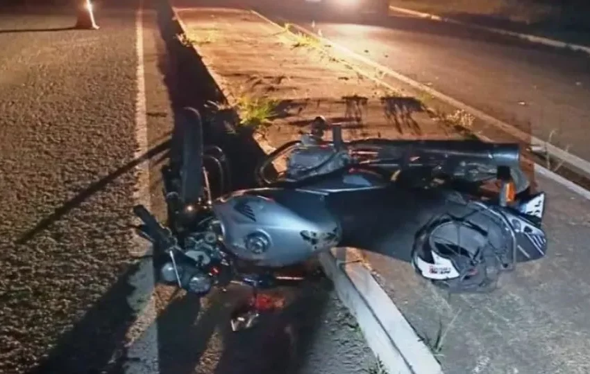  Homem morre após queda de moto na BR-153