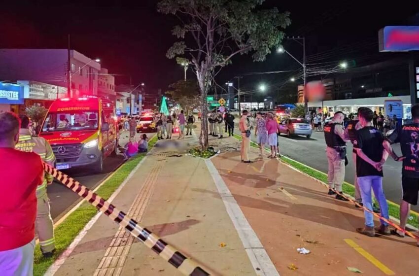  Criança de 3 anos sem capacete perde a vida após acidente no Paraná