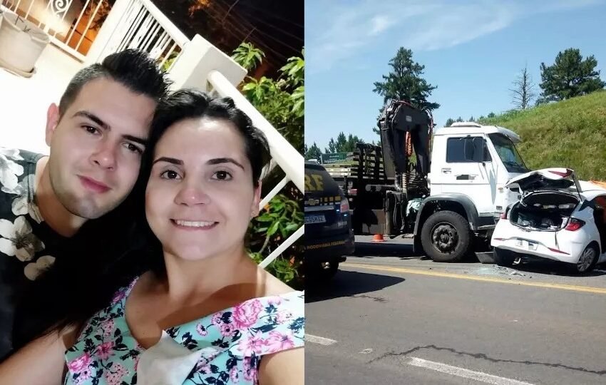  Casal paranaense perde a vida em acidente no Rio Grande do Sul