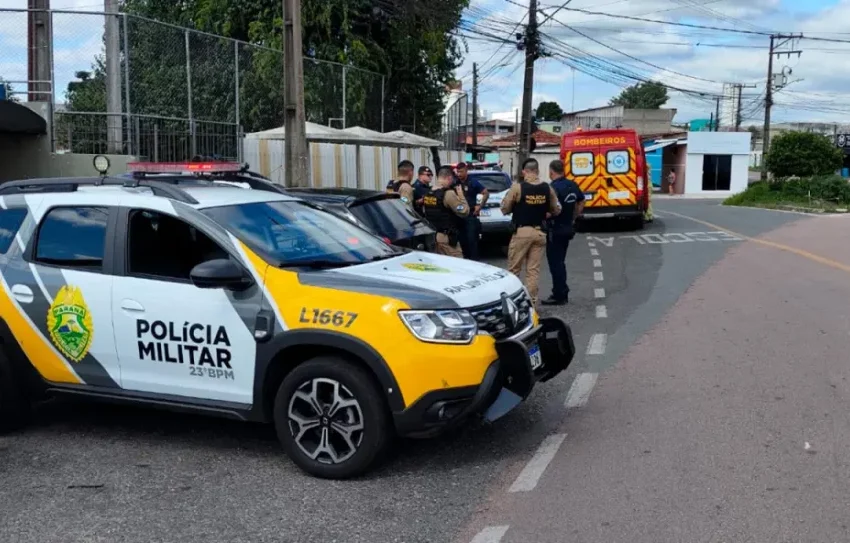  Jovem traficante pede socorro em escola após ser esfaqueado por ‘cobradores de conta’ no PR