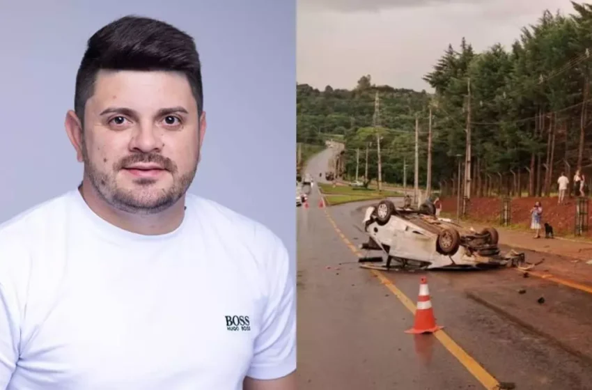  Vereador eleito é preso após atropelar idoso no Paraná; vítima perdeu a vida na hora