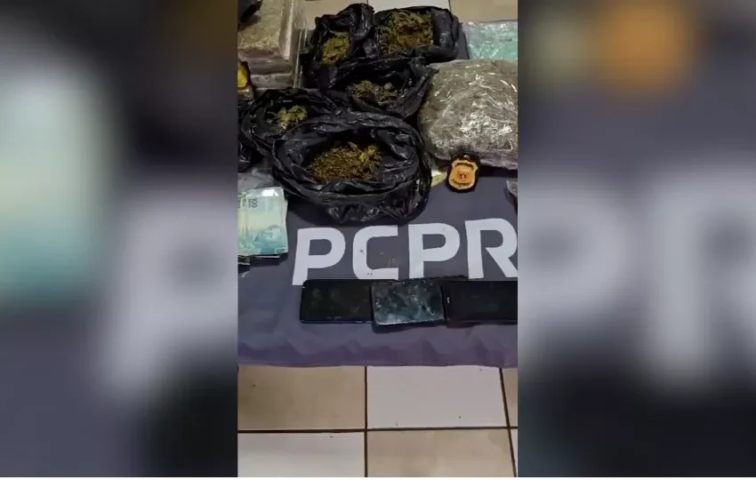  Delivery de drogas: grupo criminoso é preso por tráfico