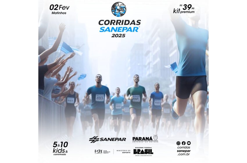  Segunda corrida da Sanepar ocorre no próximo domingo no Paraná