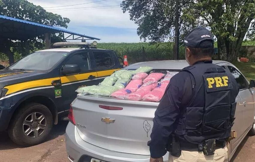  Mulher é presa com 90 mil comprimidos de ecstasy após realizar ultrapassagem proibida em rodovia