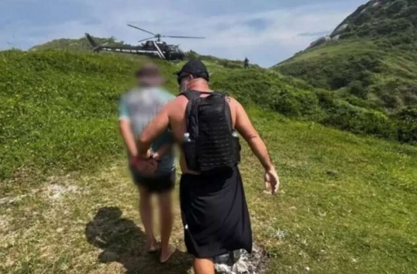  Assassino procurado no Paraná é preso em cenário paradisíaco durante fuga