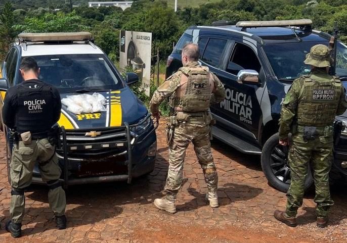 Operação conjunta prende traficante transportando 5kg de cocaína no interior de um tanque de combustível na região