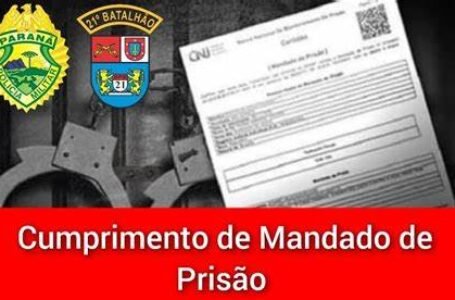 Homem é preso em cumprimento de mandado de prisão por homicídio em Dois Vizinhos