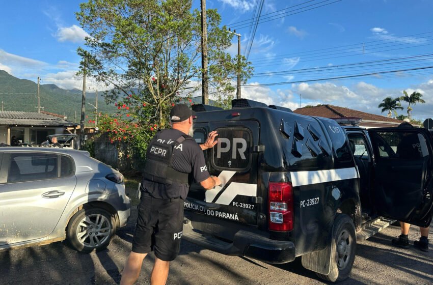  PCPR deflagra operação contra grupo que praticou arrastões e roubos na BR-376