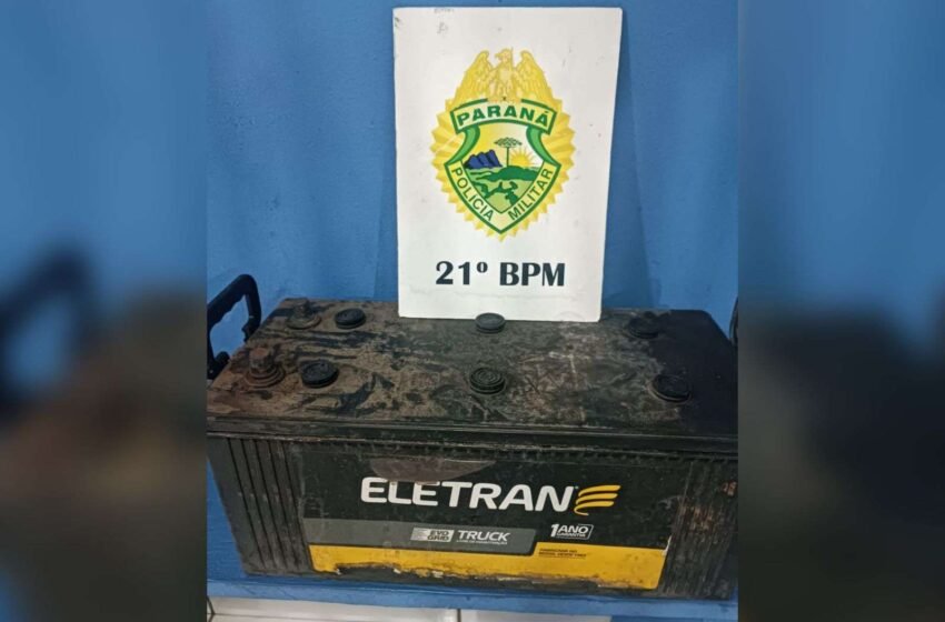 Abordagem policial resulta em prisão por receptação e apreensão de item roubado