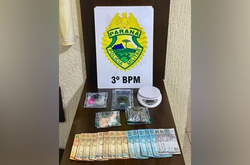  Polícia apreende crack, ecstasy e maconha em ação contra tráfico na região