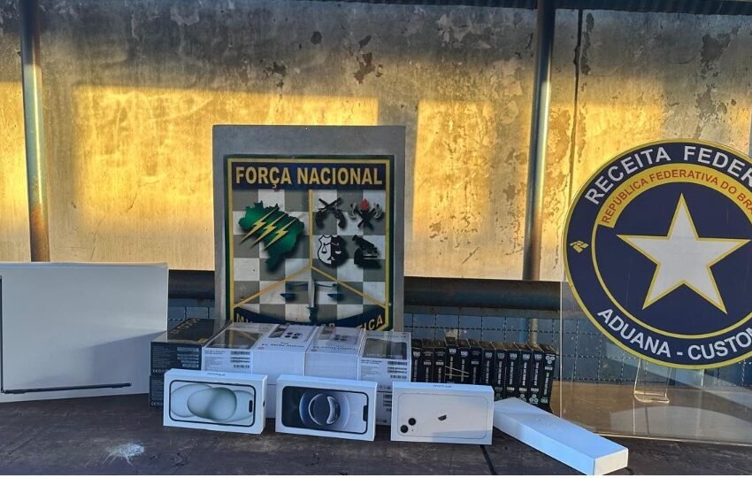  Ação da PRF resulta em apreensão de R$ 130 mil em produtos