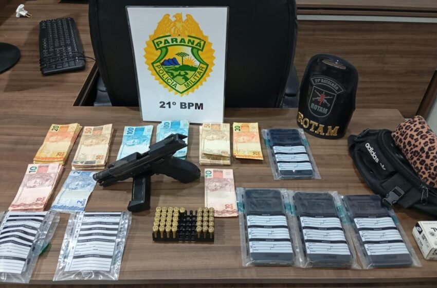  Operação prende traficantes e apreende arma com numeração raspada após confronto violento em Dois Vizinhos
