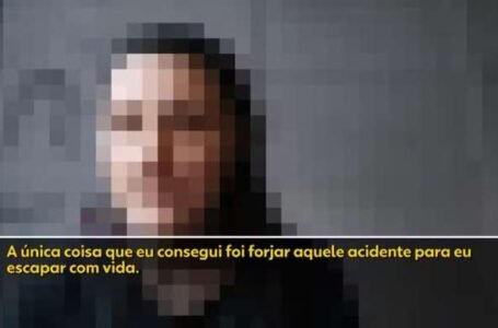 Mulher finge desmaio para escapar de cárcere e pedir ajuda