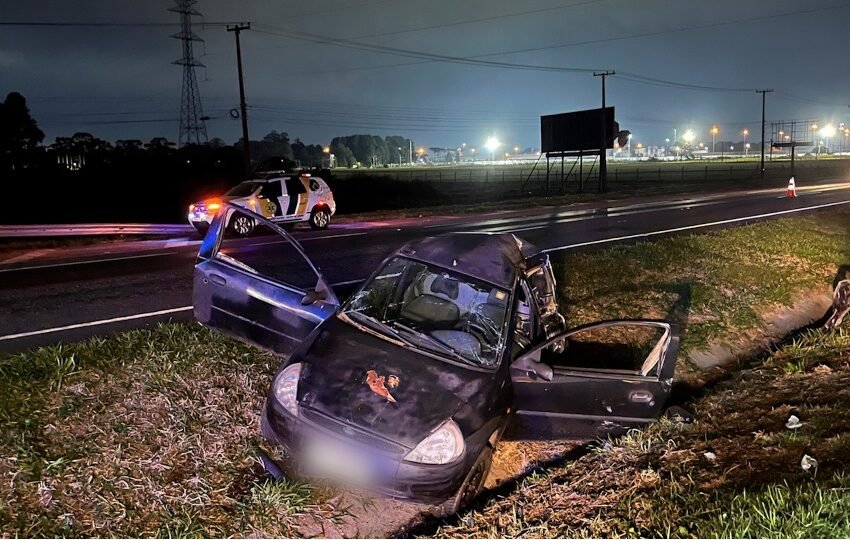  Colisão em rodovia federal resulta em vítima fatal e ferido em estado grave