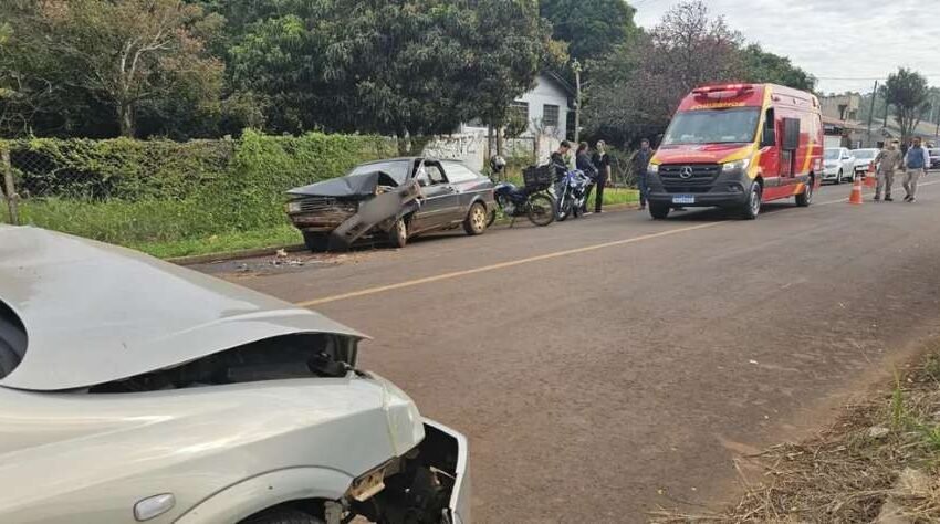  Colisão frontal entre veículos deixa ferido em rodovia brasileira