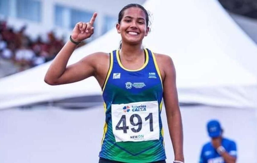  Cascavelense Larissa Schon é chamada para representar o Brasil no atletismo