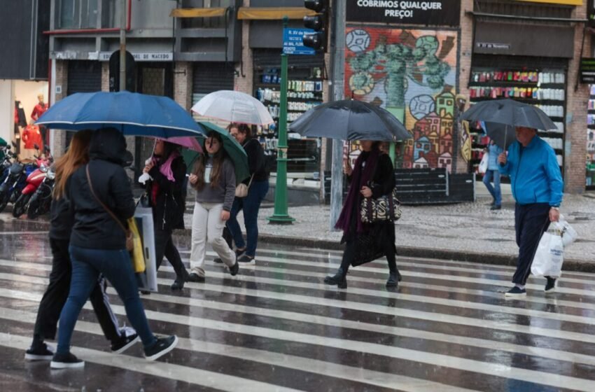  Do frio à chuva: paranaenses devem se preparar para tempo instável no fim de semana