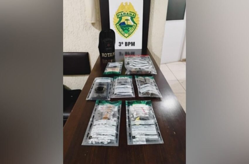  ROTAM flagra tráfico de drogas e arma irregular em residência