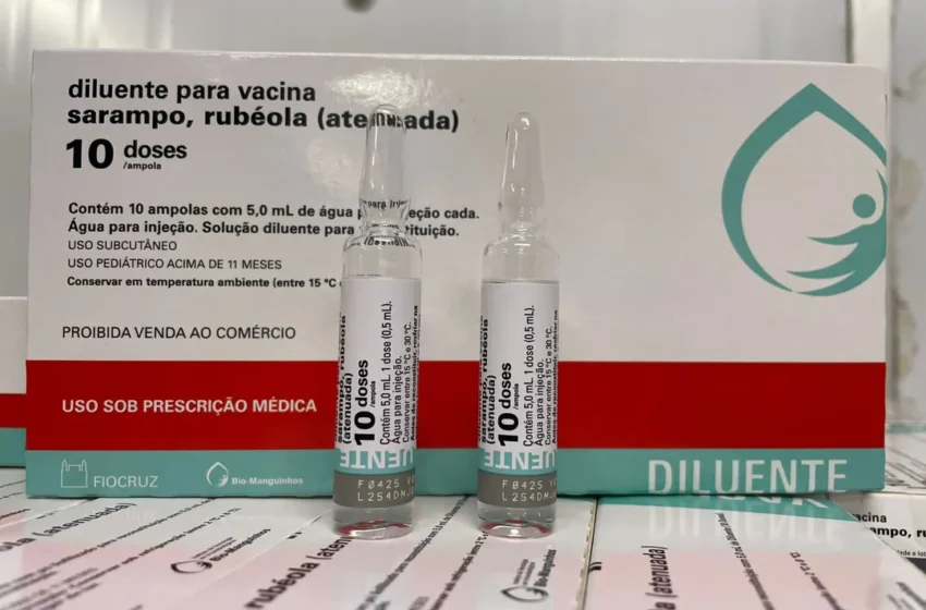  Estado oferece vacina contra sarampo para crianças a partir de 6 meses; entenda a ‘Dose Zero’