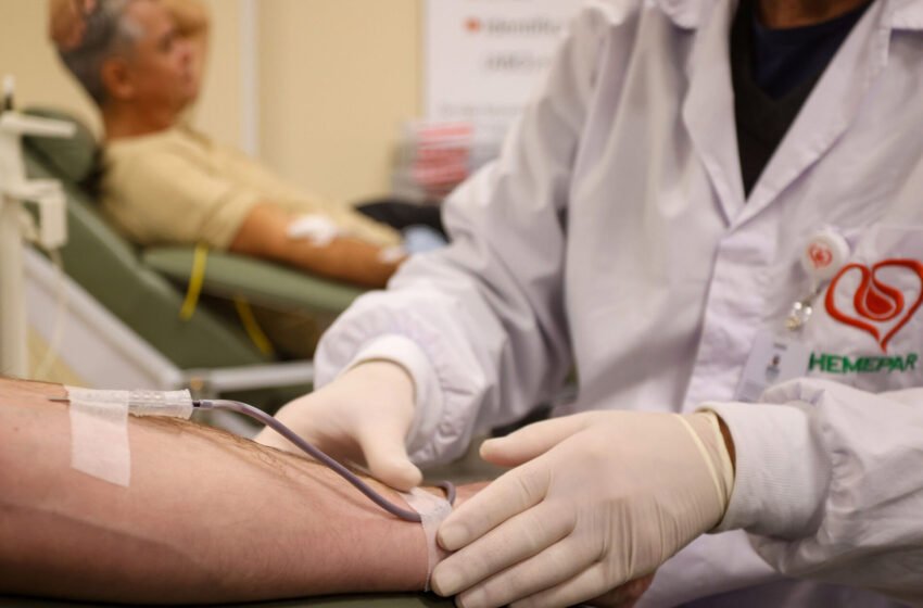  Junho Vermelho: Paraná convoca população para doar sangue e salvar vidas