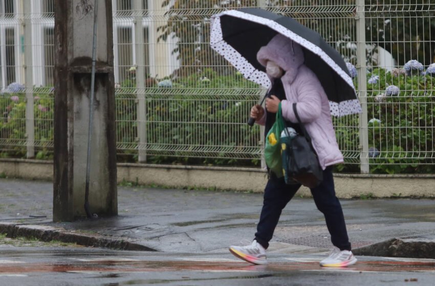  Previsão do tempo: semana começa com chuva generalizada em todas as regiões do estado