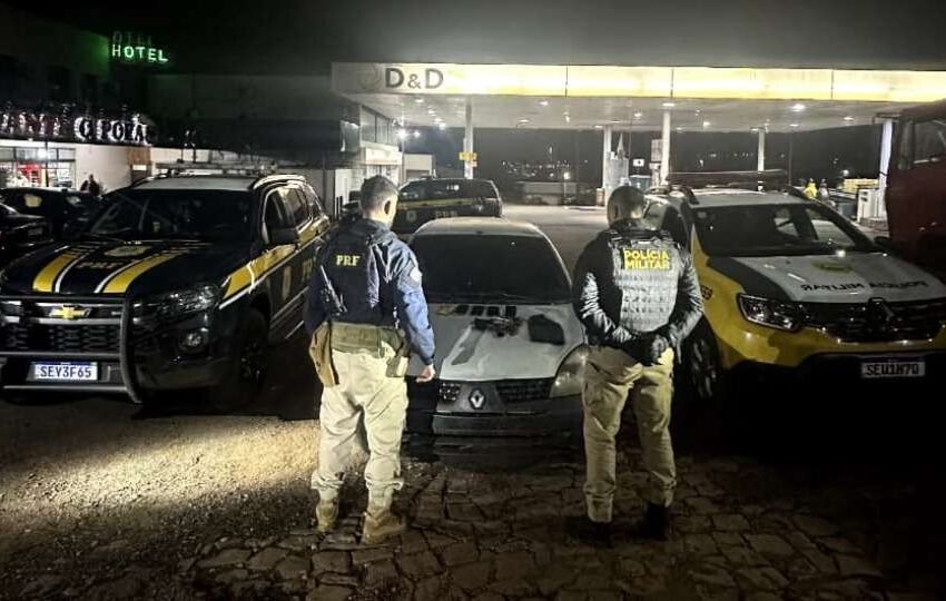  Quatro são pegos com pistolas durante abordagem na BR-277
