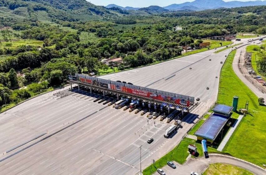  Pedágio entre Paraná e Santa Catarina sobe para R$ 5,70