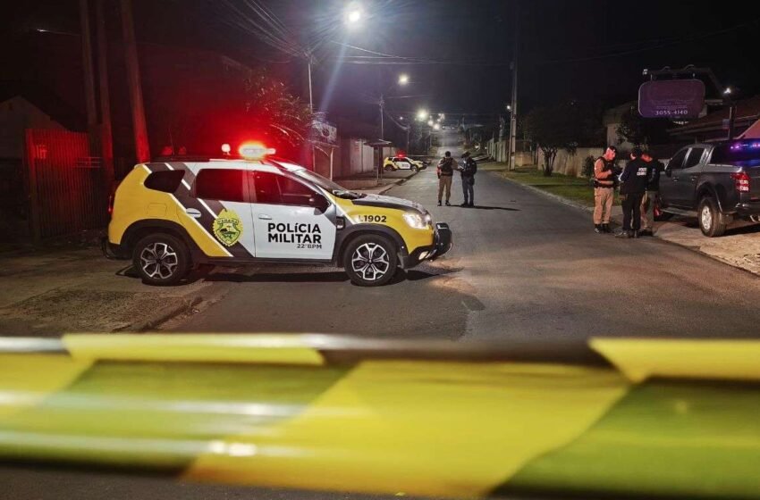  Homem é executado com 8 tiros após briga em bar