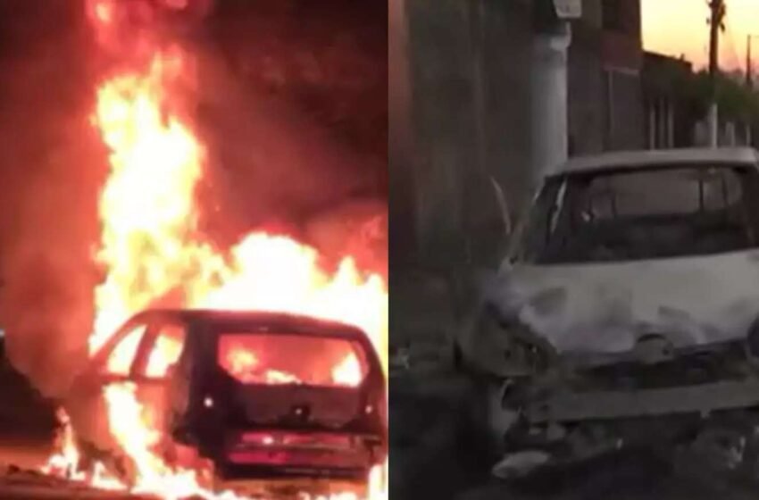  Vingança por infidelidade: mulher incendeia carro após descobrir traição