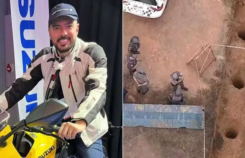  Suspeito de assassinar empresário encontrado em buraco é identificado pela polícia
