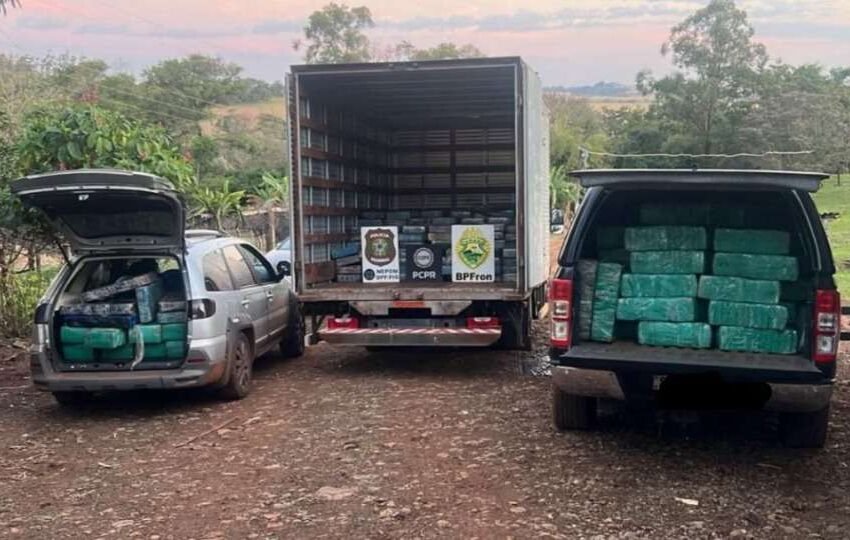  Megaoperação flagra carga milionária de drogas em propriedade rural