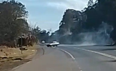 ROTAM apreende veículo após manobras perigosas na PR-483