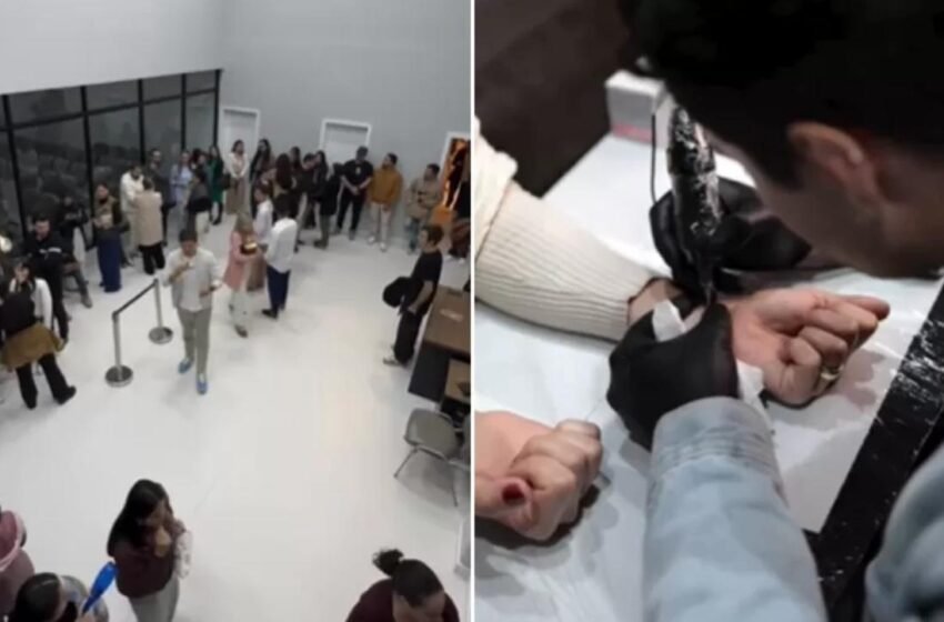  Igreja realiza tatuagem coletiva em fiéis e causa polêmica em Santa Catarina