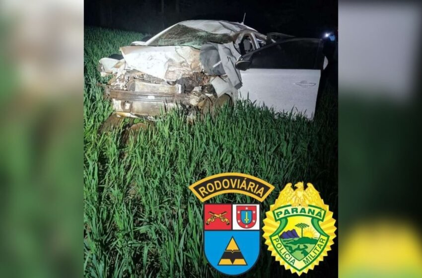  Acidente grave na rodovia termina com morte de motorista em colisão frontal