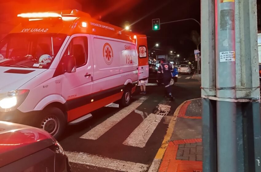  Motociclista fica ferida após colisão traseira e fuga de condutor em Dois Vizinhos