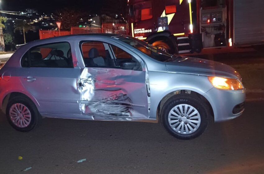  Motociclista colide com carro durante ultrapassagem em Dois Vizinhos