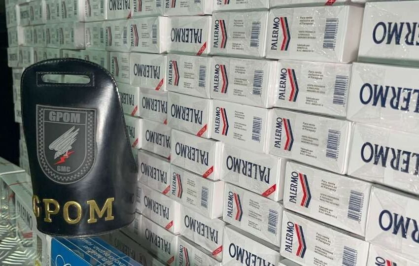  Operação da Guarda Municipal intercepta grande carga de cigarros ilegais