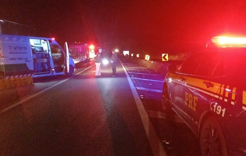  Acidente na BR-116 deixa dois mortos e uma vítima em estado grave