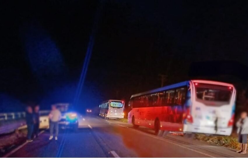  Homem morre ao ser atropelado por ônibus na BR-369