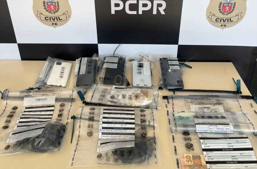  PCPR prende seis pessoas por tráfico de drogas em Mangueirinha