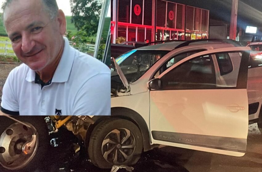  Morre no hospital Jamir Caldato, vítima de acidente em Dois Vizinhos
