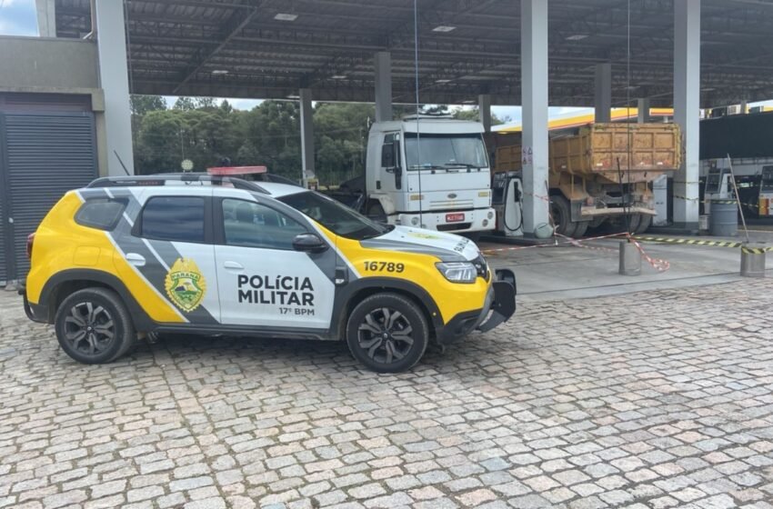  Trabalhador morre esmagado por caminhão em posto de gasolina no PR