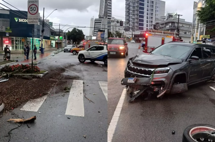  Tentativa de salvar bebê engasgado termina em grave acidente em Balneário Camboriú