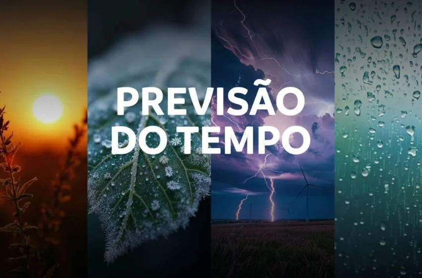  Confira a previsão do tempo para esta Quinta-feira (02) em Dois Vizinhos