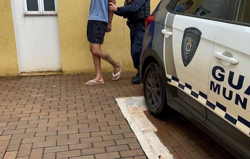  Violência doméstica: homem agride a mãe e acaba preso