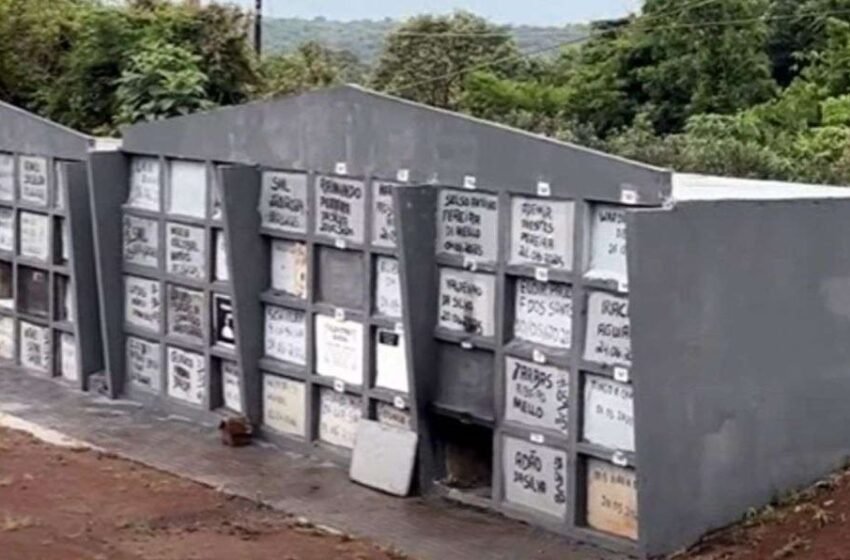  Polícia investiga invasão a cemitério e violação de sepultura no Paraná