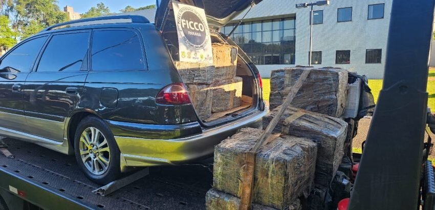  Operação policial em Foz do Iguaçu apreende 1,6 tonelada de maconha em residência