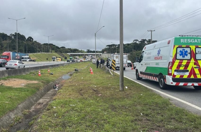 Jovem recém-habilitado morre em acidente com moto nova na BR-376
